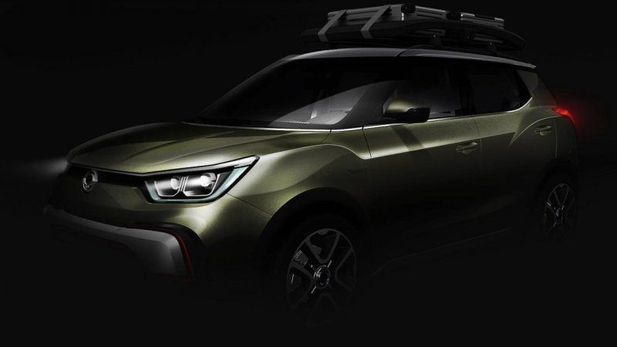 SsangYong XIV Air and XIV Adventure Concepts Teased Ahead of Paris Debut