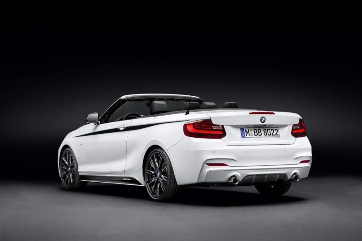 BMW 2 Series Convertible Gets M Performance Parts