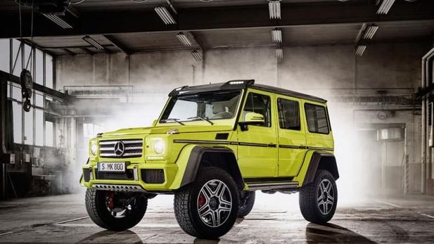 Near Production Mercedes-Benz G 500 4×4² Detailed