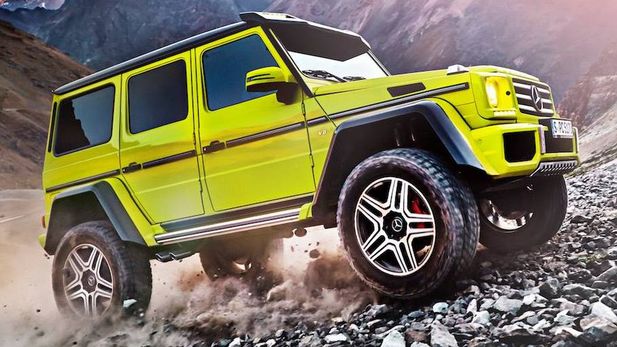 Mercedes-Benz G500 4×4² First Image Released