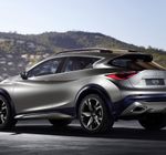 Infiniti QX30 Concept Looks Great, from Behind