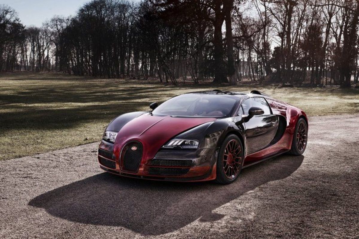 Bugatti veyron клиренс
