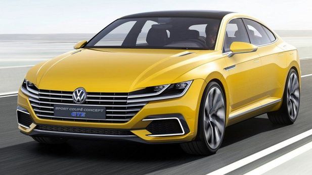 Volkswagen Sport Coupe GTE Concept Shows Bigger CC
