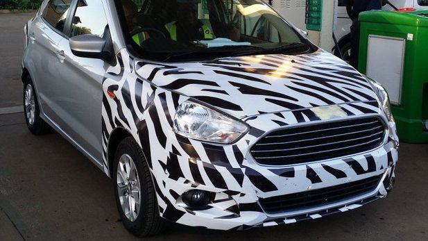 Next-generation Ford Figo Spyshot