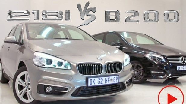 BMW Active Tourer vs Mercedes-Benz B Class (Video)