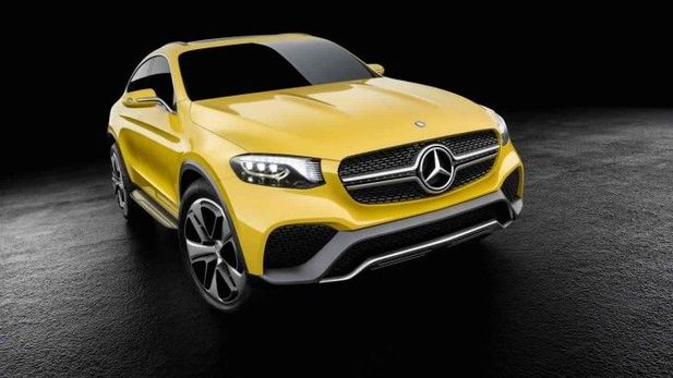 Mercedes-Benz Concept GLC Coupe Shown