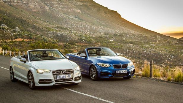 Audi S3 Convertible vs BMW M235i Convertible
