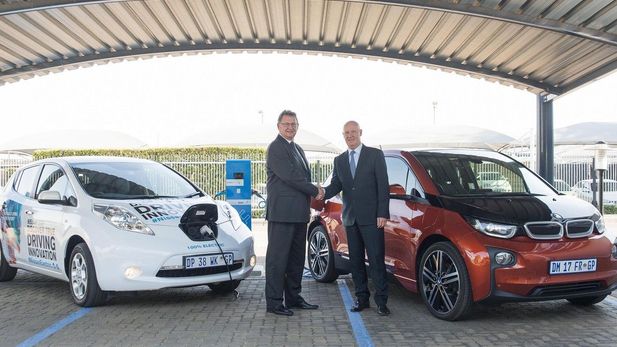 BMW and Nissan Team up to build Electric Charging Grid