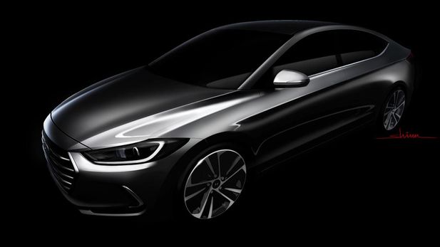 2016 Hyundai Elantra Teased