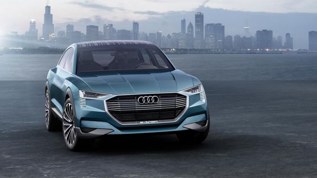 Audi e-tron quattro Concept Shown in Frankfurt