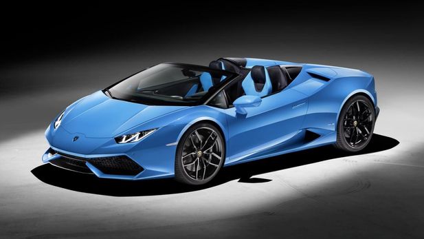 Lamborghini Huracan Spyder Goes Topless