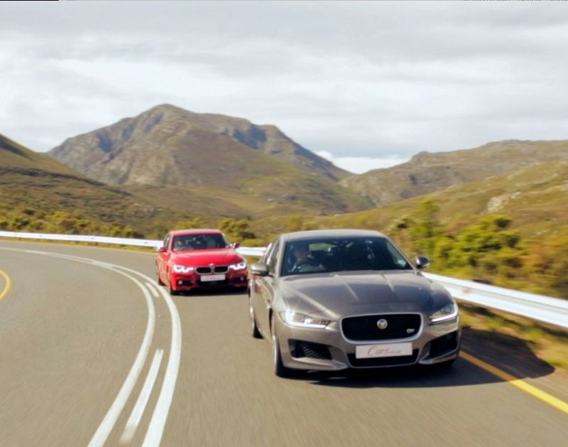 BMW 340i vs Jaguar XE S Driving and Interior Comparison  YouTube