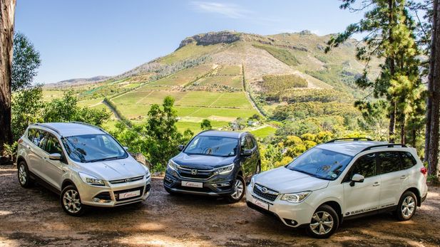 SUV Comparison: Ford Kuga vs Honda CR-V vs Subaru Forester
