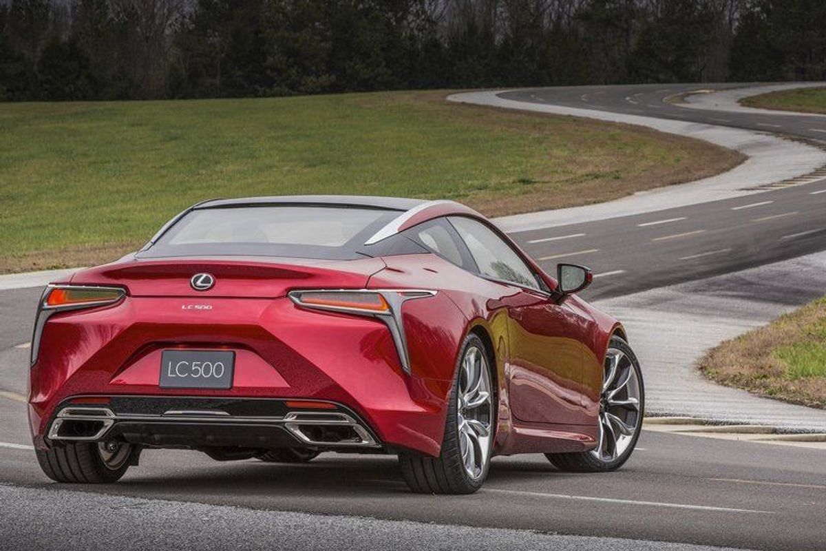 Lexus LC500 Coupe Revealed