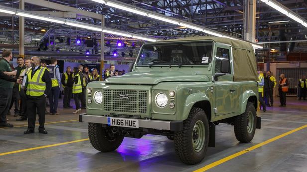 Farewell Land Rover Defender