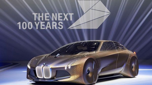Sci-fi of BMW Vision Next 100 Concept