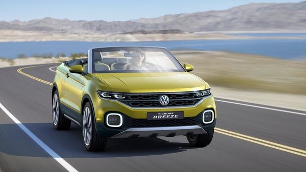Volkswagen T-Cross Breeze Previews Forthcoming Polo-Sized Crossover