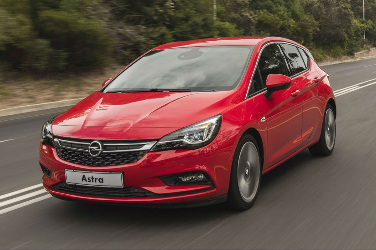 Specs for all Opel Astra K versions