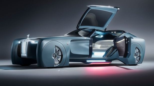 Rolls-Royce Showcases Vision Next 100 Concept