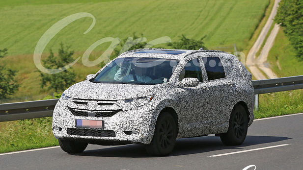 Spy Shots: 2018 Honda CR-V