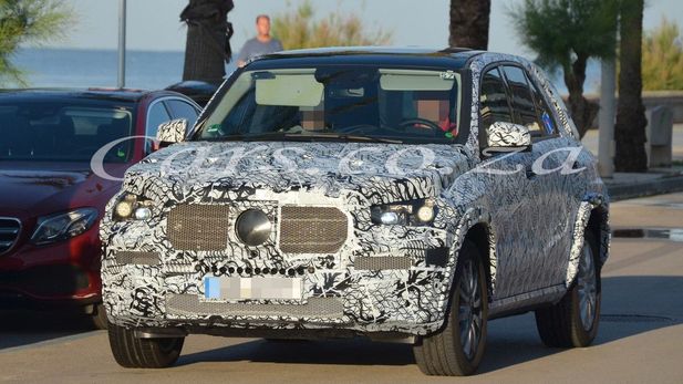 2018 Mercedes-Benz GLE Spied