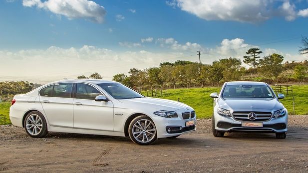 Comparative Review: BMW 520d vs Mercedes-Benz E220d (2016)