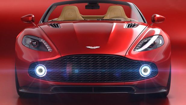 Aston Martin Vanquish Zagato Volante Shown