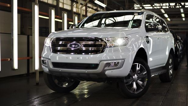 Ford Starts Building Everest SUV in South Africa
