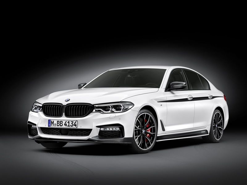 New Bmw 5 Series Shown With M Performance Parts