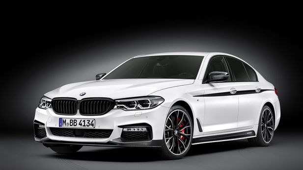 New BMW 5 Series Shown with M Performance Parts