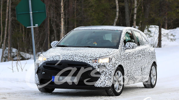 Spy Shots: New Opel Corsa
