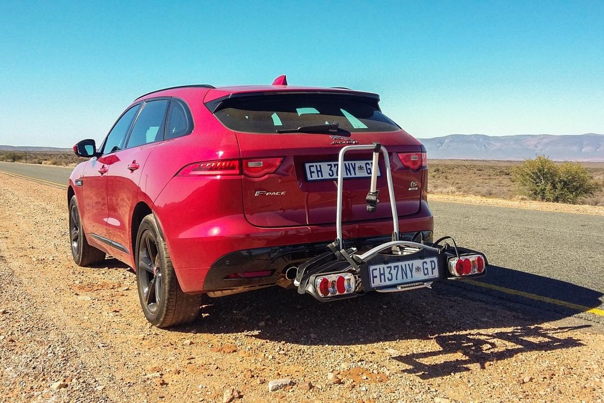 Pedalling an FPace a cyclist's jaunt to Oudtshoorn