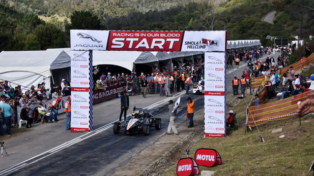 Great turnout at 2017 Jaguar Simola Hillclimb