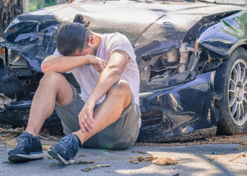 What happens when your car is written off while it's still financed?