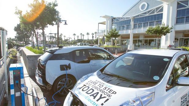 Nissan and BMW switch on first joint coastal EV charge stations