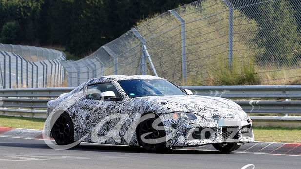 Spy Shots: New Toyota Supra Prototype Testing On Nürburgring