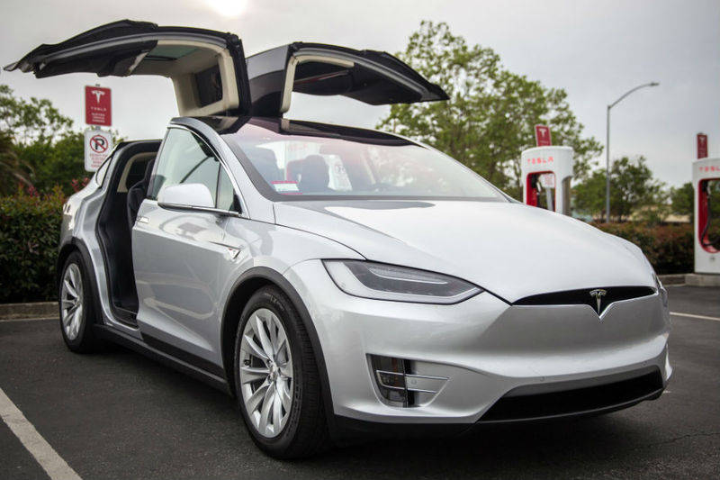 The Tesla Model X debuted with falcon wing rear doors, but they haven't featured on subsequent models.