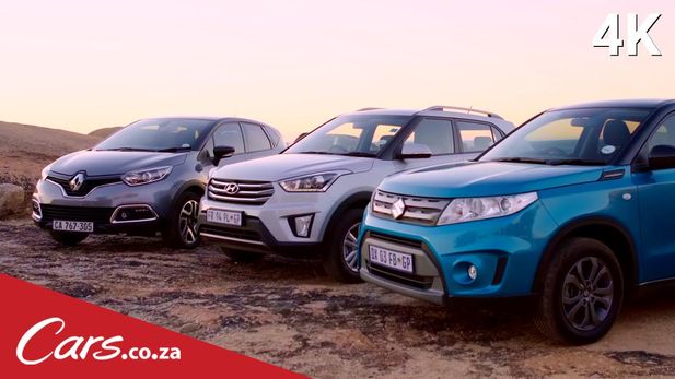 Hyundai Creta vs Suzuki Vitara vs Renault Captur (2017) Comparative Video Review