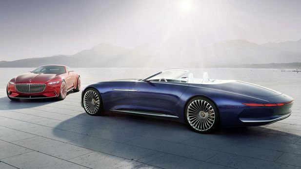 Vision Mercedes-Maybach 6 Cabriolet Shown