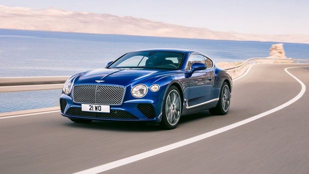 All-New Bentley Continental shown in Frankfurt