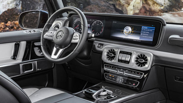 New Mercedes-Benz G-Class Interior Shown