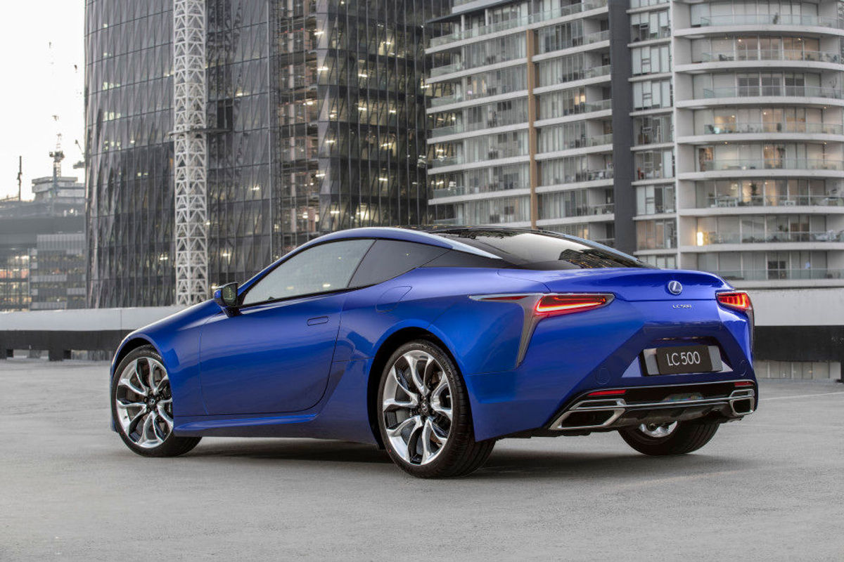 Striking Lexus LC 500 Limited Edition for SA