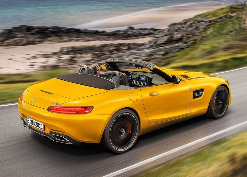 Mercedes AMG GT S Goes Topless