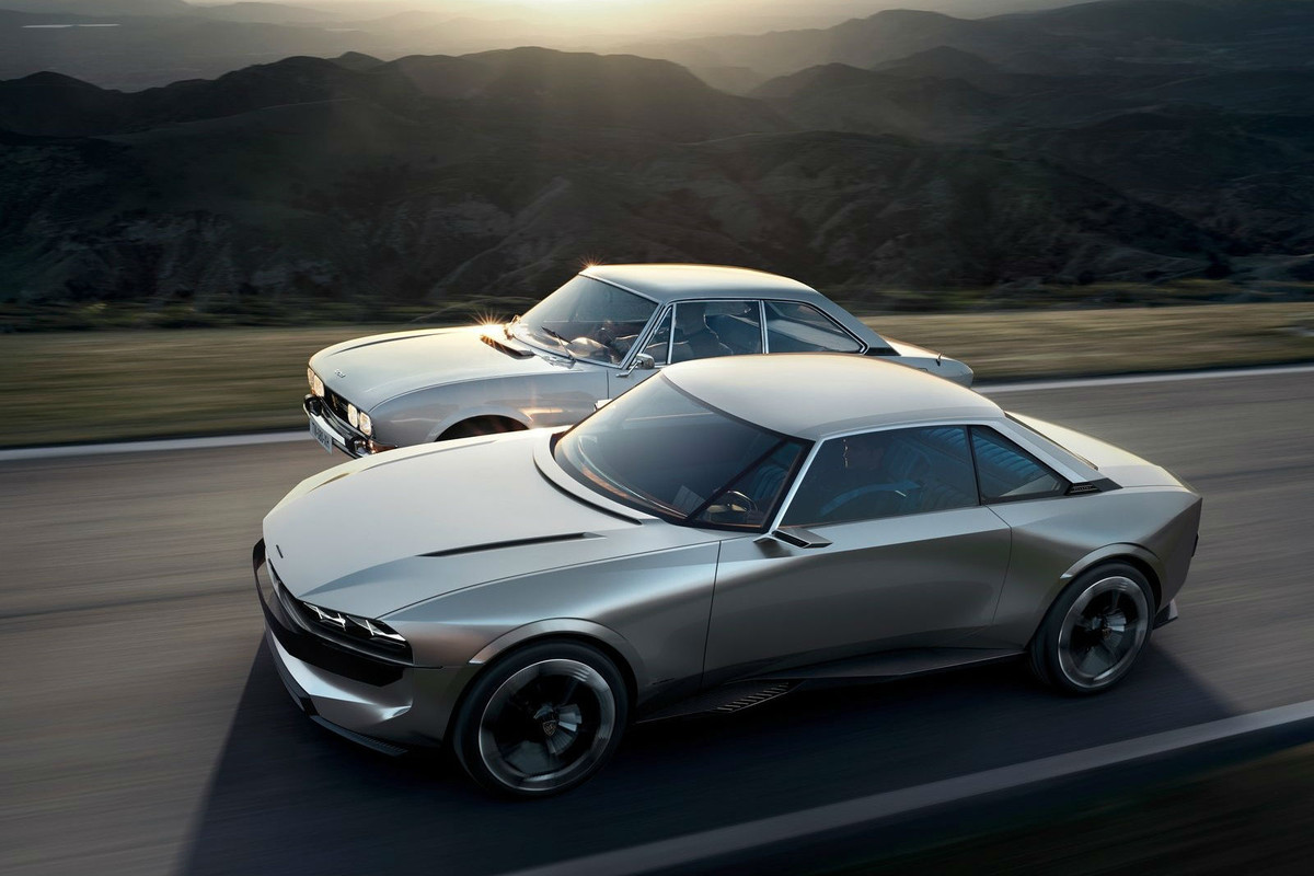 Peugeot showcases eLegend 'musclecar'