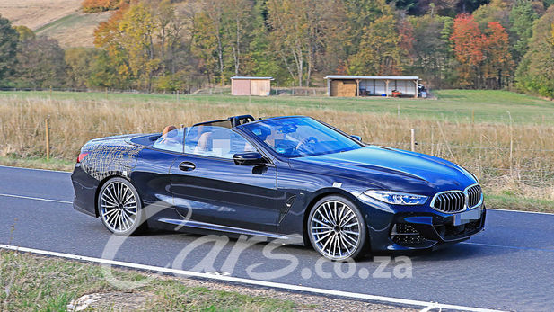 Spy Shots: BMW 8 Series Convertible spotted