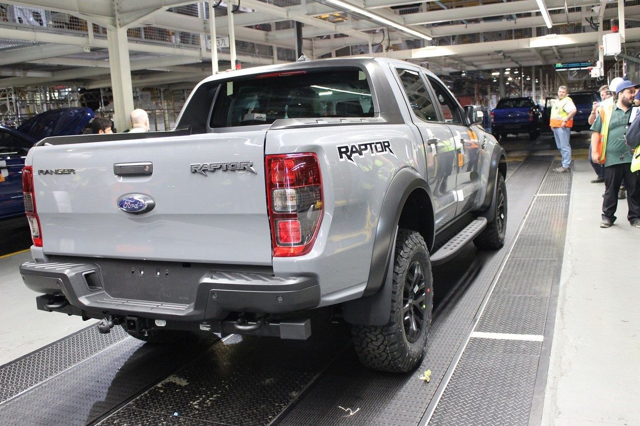 First Ford Ranger Raptor Built in SA