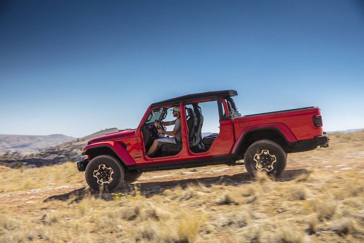 New Jeep Gladiator Bakkie Revealed