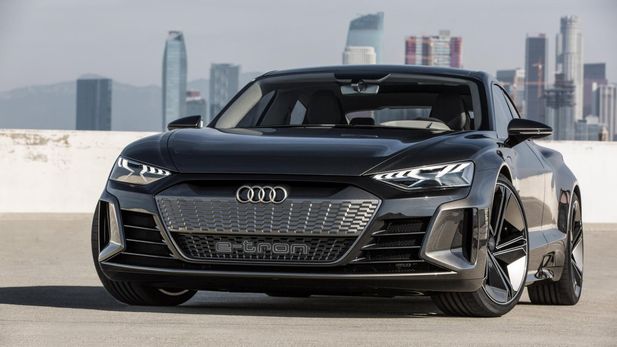 Audi e-Tron GT Concept Stuns LA