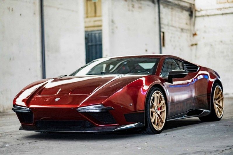 Italian Pop Up Headlight Supercar Revived