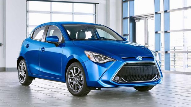 New Toyota Yaris, or is it a Mazda?
